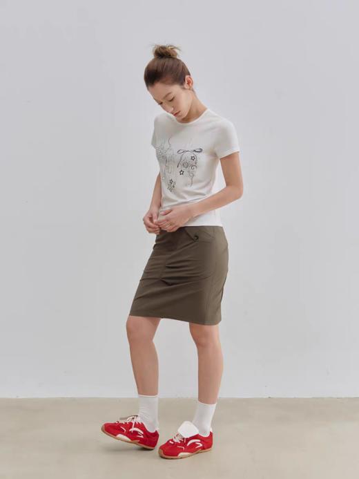 Evistub/E-5XDK463/尼龙轻户外工装短裙女夏 商品图3