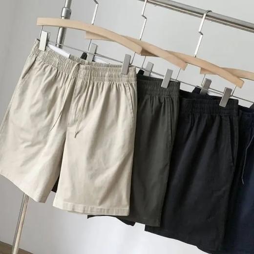 【zm1】夏新款男子简约休闲弹力松紧腰短裤！！ 商品图1