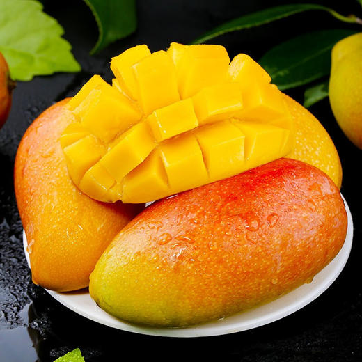 新鲜水果 果香浓郁海南贵妃芒 1件 （净重4斤左右） 商品图1