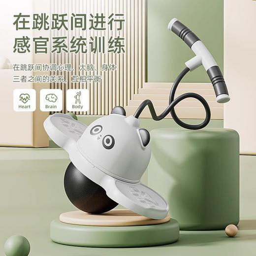 【稳固耐玩，大人小孩都能玩！】跳跳球儿童玩具弹力球 幼儿园弹跳球弹力蹦 大人健身用平衡蹦蹦球-QQ 商品图4