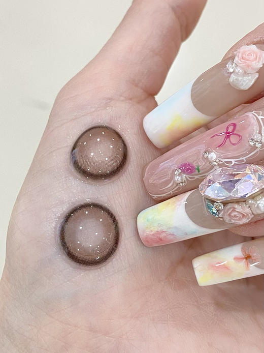 FULLY GIFT 决心定时 半年抛 两片 14.2mm 参考着色 13.4mm 基弧 8.6 含水 38% 韩产进口 商品图4