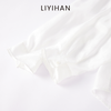 LIYIHAN清月鹊 2025夏季通勤宽松桑蚕丝长袖衬衫印花外套高级感 商品缩略图3