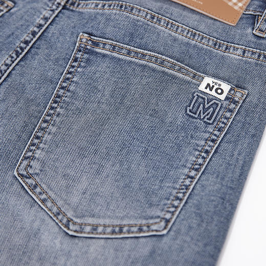 【新品上新】HX 夏季水洗牛仔九分裤合体S210520053101 商品图11