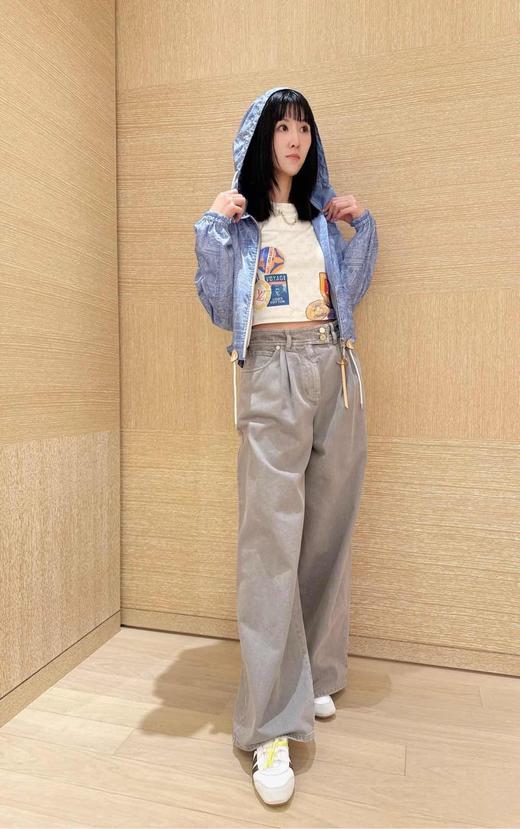 驴家新款灰色牛仔长裤（TM） 商品图3