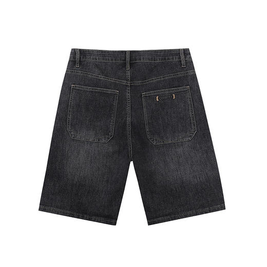 【新品上新】HX 夏季水洗牛仔五分裤合体S207522071101 商品图1