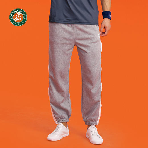 罗兰加洛斯法网排扣裤高街男夏季网球美式宽松裤子运动裤休闲裤 商品图3