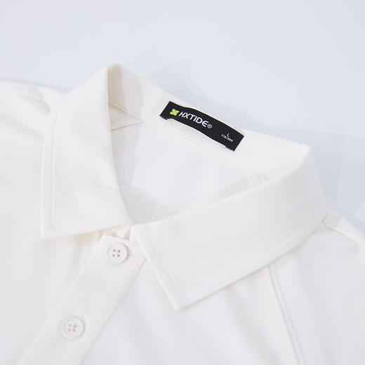 【新品上新】HX 夏季翻领短袖T恤微宽松Z102520100101 商品图2