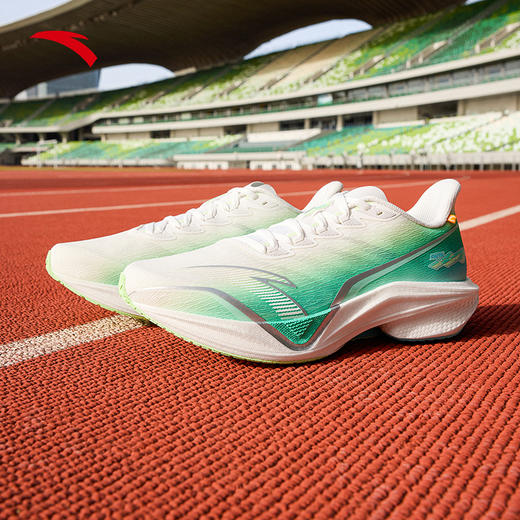 安踏马赫5代丨专业缓震竞速跑步鞋男中考体测运动鞋子112535593R 商品图3