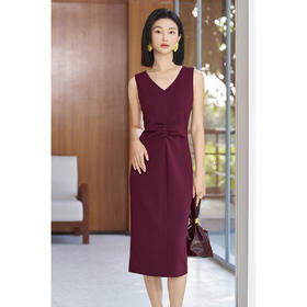 【通勤背心裙】2026春季时尚知性气质修身显瘦连衣裙5274