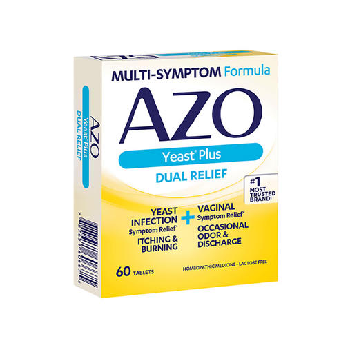 【含邮含税】AZO女性酵母菌益生菌60粒/盒【外包装微瑕】 商品图1