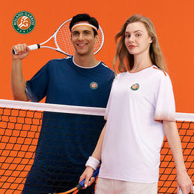 罗兰加洛斯速干短袖男女情侣T恤网球运动夏季新款透气冰丝上衣