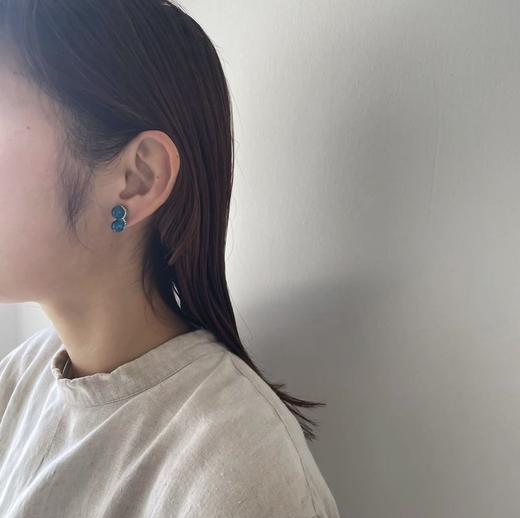 tamas 2色原珠耳钉/耳夹 商品图0