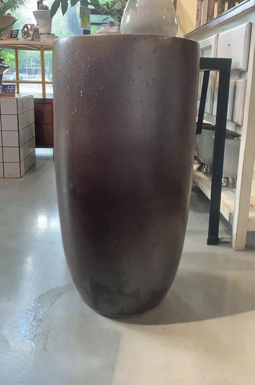 落地棕色花盆大 商品图0