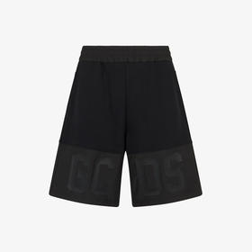 GCDS 男士混纺棉质尼龙休闲运动短裤 黑色 B1XM3102JI1 99