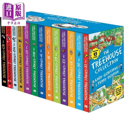 【中商原版】树屋故事历险记(1-13)+树屋故事的笑话书1-2 共15册 英文原版 Treehouse Collection儿童探险章节书 Joke Book 商品图3