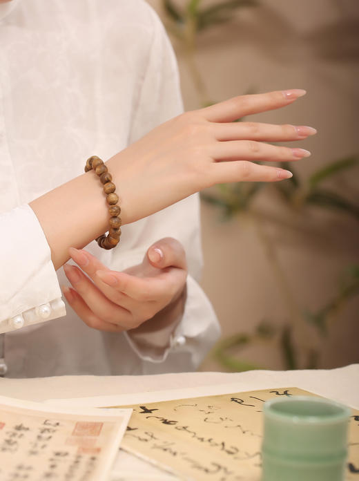 FX棋楠圆珠单圈9mmA款 BCQN375 商品图5