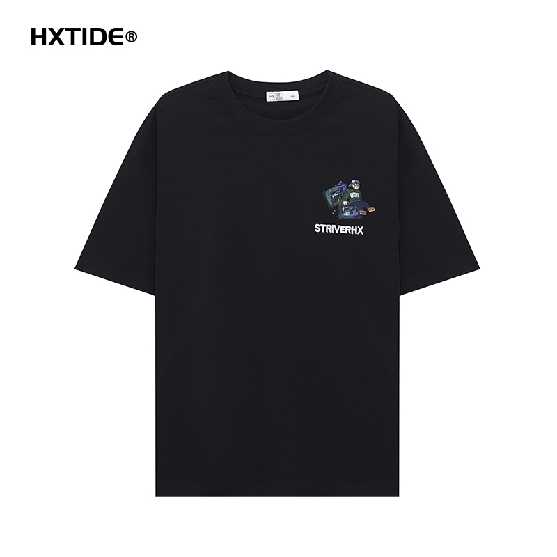 【新品上新】HX 夏季圆领短袖T恤微宽松S102522722101