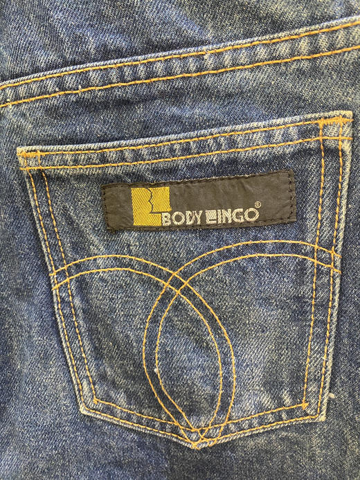 70-80年代 Vintage BODY LINGO 牛仔长裤（29”） （73 cm）_WLP(1) 商品图2