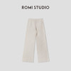 ROMI STUDIO“质感亚麻”100%雨露麻轻薄宽松直筒休闲裤 RWCLXM2871 商品缩略图1