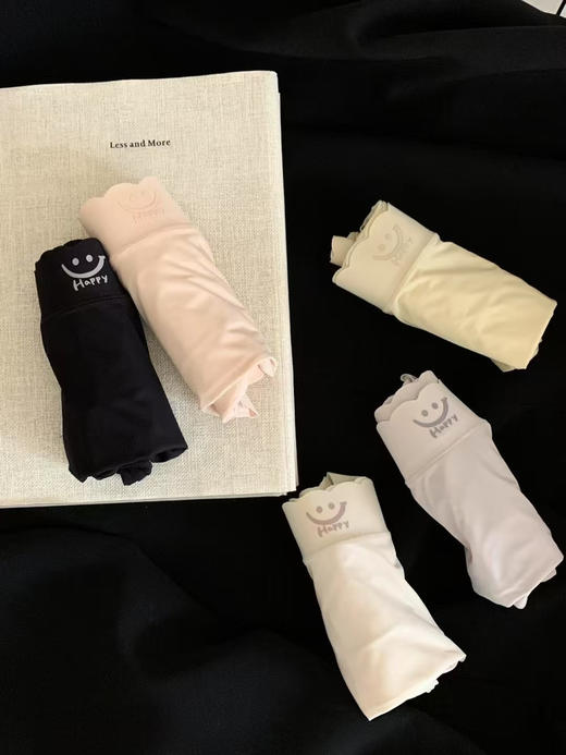 5条装！凉风感冰丝笑脸内裤 每一寸面料都透着沁爽 闷热夏日也能元气满满 商品图8