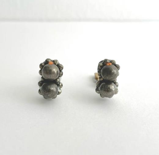 tamas 2色圆珠耳钉/耳夹 商品图7