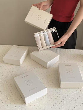 5条装！温柔纯色蝴蝶结内裤高支莫代尔 轻柔透气天然抗敏 抑菌呵护中腰三角裤