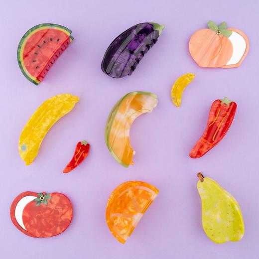 停产｜Coucou Suzette-Veggie Kitsch-辣椒 发抓［法国设计师］ 商品图4