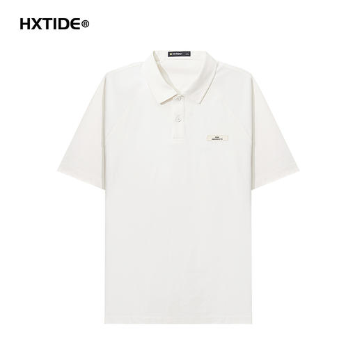 【新品上新】HX 夏季翻领短袖T恤微宽松Z102520100101 商品图0