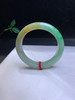620254，55.5黄加绿手镯，一截阳绿色，一截带清新黄翡 干净有特色 商品缩略图3