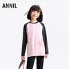 女童圆领长袖针织衫秋季新款安奈儿童装EG531518 商品缩略图2