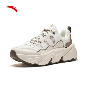 【线上专享价】安踏萌爪鞋丨厚底增高休闲鞋女夏季潮流百搭透气运动鞋122538880