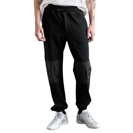 GCDS 男士棉质字母徽标休闲运动裤 黑色 B1XM3003JI1 99 商品图1