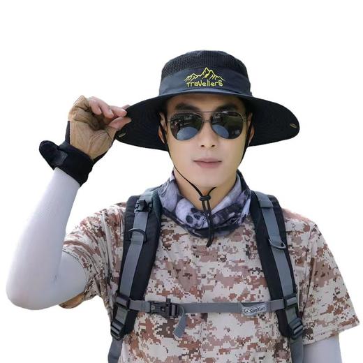 「数款可选！透气防晒帽」帽子男士夏天遮阳帽户外透气防晒帽男骑车帽渔夫帽登山钓鱼太阳帽配饰 商品图4