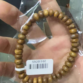 沉香丨马拉OK算盘珠手串0.7cm 随形 约2g-CX