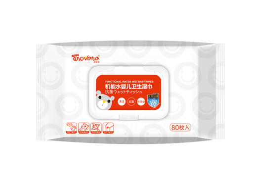意诺唯机能水湿巾（80抽） 商品图2