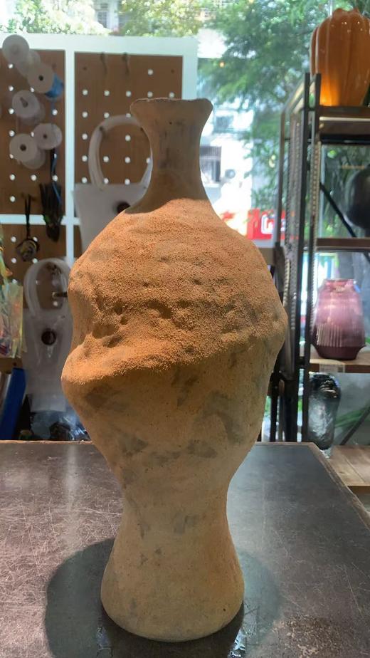 手工磨砂花瓶高 商品图0