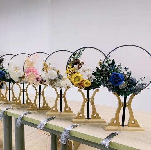 永生花团扇 商品图3