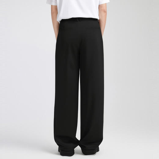 gxg.jeans男装 黑色基础宽松时尚休闲长裤西裤男裤 25年夏热卖 商品图2