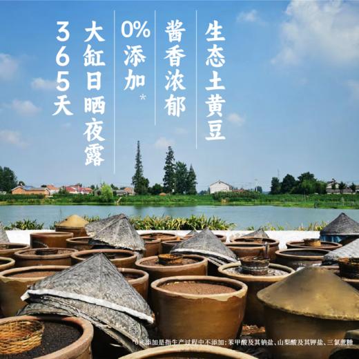 谦益香畴 鲜露黄豆酱280g 传统发酵超365天 佐餐调味 自然咸鲜 酱香浓郁 加点水蒸熟或炒熟吃  商品图4