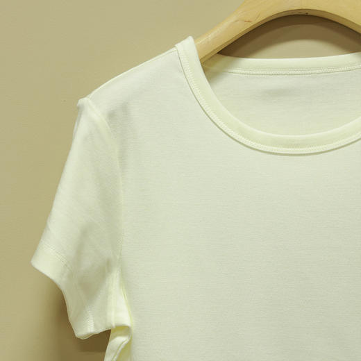 【抖音专属】圆领短袖T恤（258006-白色） 商品图1