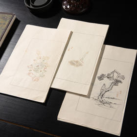 90年代十竹斋笺谱散页