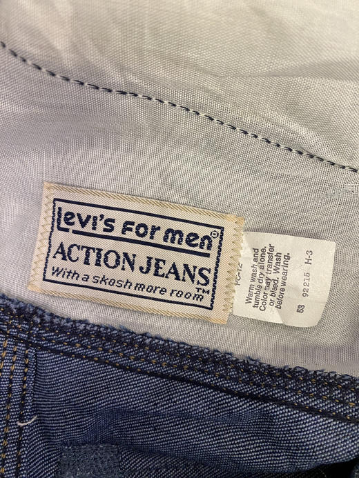 70年代 Vintage Levi’s 李维斯 橘标 美国制 牛仔裤 工装长裤（38”） （92 cm）_WLP(5) 商品图4