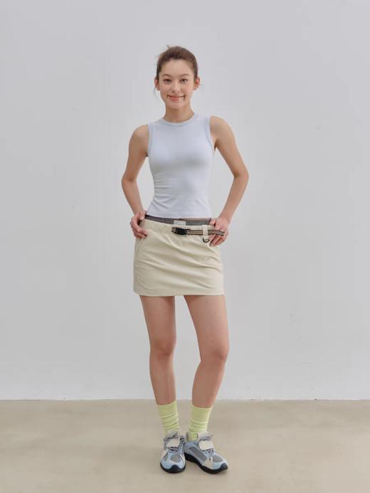 Evistub/E-5XDK405/机能撞色短裙 商品图3