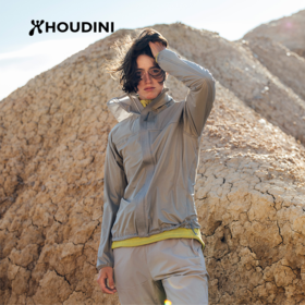 HOUDINI胡丁尼 Orange Jacket 橘子 男女轻薄遮阳防水连帽外套 840004