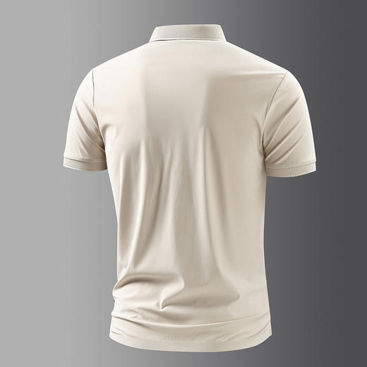 【凉感抗菌抗皱】罗蒙男士夏季休闲商务polo衫男短袖t恤男士t恤短袖 商品图6