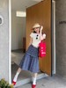 【伊页两穿打揽格子裙】韩系设计感半身裙 多种穿法 格子半身裙 撞色格纹配色 商品缩略图5