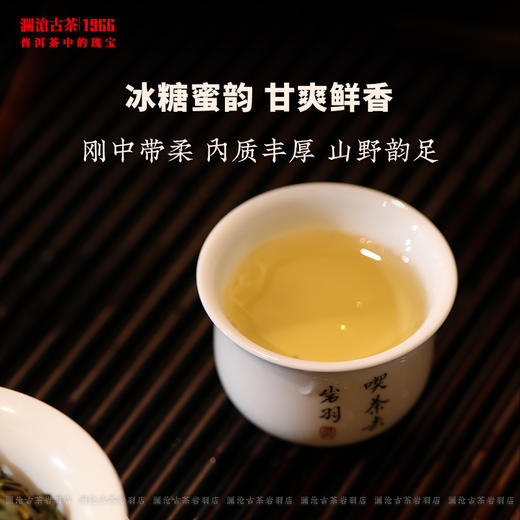 澜沧古茶2024年曼岗小饼邦东纯料古树生茶春茶云南茶叶饼茶 商品图3