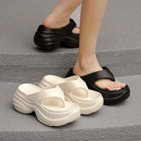 外贸订单白鹿同款厚底人字拖SS312