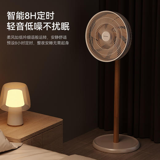 MUSUTAKU空气循环扇家用台立式落地扇两用大风力遥控摇头智能电扇 商品图5