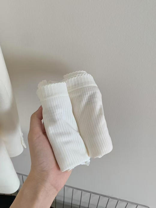 5条装！云朵莫代尔温柔内裤 莫兰迪色系素雅高级 舒适透气 纯棉底档中腰三角裤短裤 商品图8